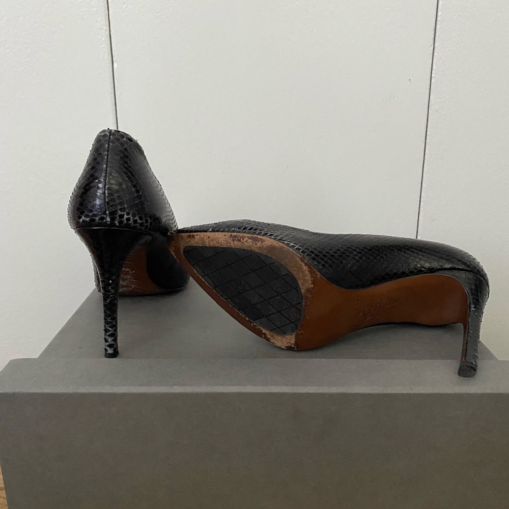 Snake Skin Pumps - Picture 4 of 4